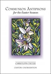 Communion Antiphons for the Easter Season Unison/Mixed choral sheet music cover